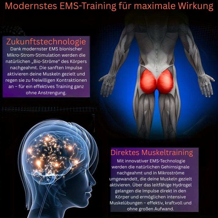 ShapeUp™ EMS Hüfttrainer – Po-Lifting & Muskelstimulation für straffe Kurven